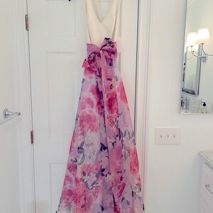 Elegant Eliza J Floor Length Gown size 4